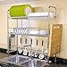 YXZQ Scaffale, Scaffale per stoviglie, Scaldapiatti in Acciaio Inossidabile sopra Il lavandino Scolapiatti Forniture per Cucina Contatore per riporre Organizzatore Utensili Scaffale per spez
