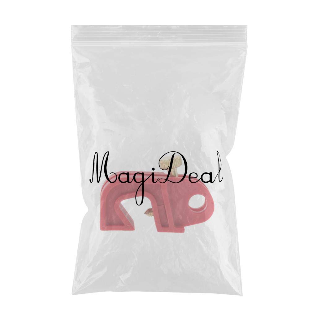 Universal Circuit Breaker Lockout Red With Twister Screw, locks out virtually all miniature ISO/DIN circuit breakers throughout the world | Other Locks | Access Control Equipment