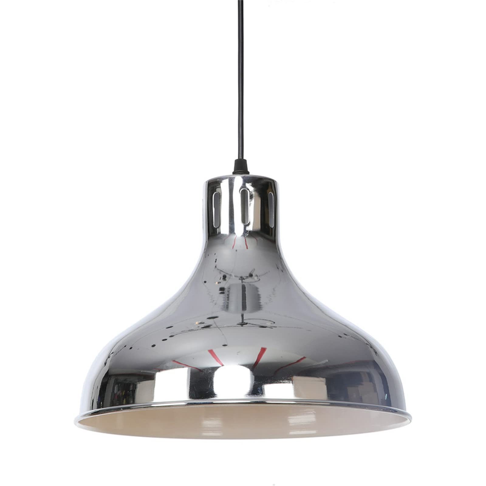 Luces colgantes de techo de cromo pulido para solucionar la falta de luz en islas de cocina 8