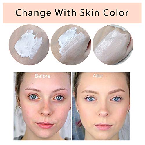 Tlm Color Changing Foundation 2 Pack, Flawless Warm Skin Tone Foundation For Cover Concealer, All-Day Makeup Hold & Makeup Nude Face And Moisturizing Foundation For All Skin Typle #TOP4
