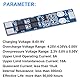 Youmile 10PCS 2S 7,4 V 8,4 V 8A Lithiumbatterie Schutzplatine 18650 Lademodul BMS Leiterplattenschutzplatine für Li-Ionen Lithiumbatteriezelle mit Nickelstreifen