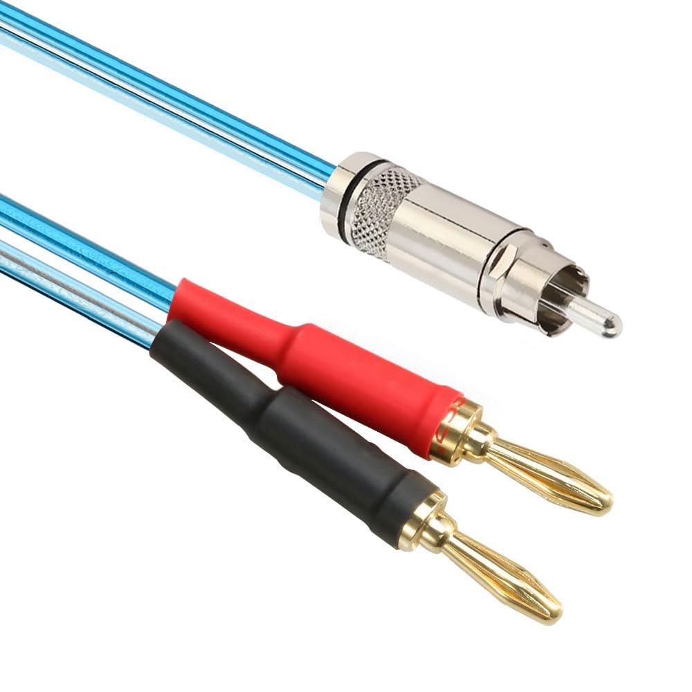 Amazon | ipovoq rca バナナ 変換 プラグ バナナ rca 変換 ケーブル