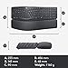 Logitech Ergo K860 Split Wireless Keyboard for Business - Ergonomic Design, Secured Logi Bolt Technology, Bluetooth, Globally Certified, Windows/Mac/Chrome/Linux - Graphite