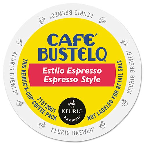 Cafe Bustelo 6106 Espresso Style K-Cups 