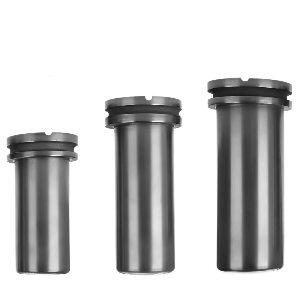 Molde for lingotes de metal fundido de 1 kg, 2 kg y 3 kg, crisol de análisis de laboratorio, crisol de grafito de alta pureza, 1 unidad(3)