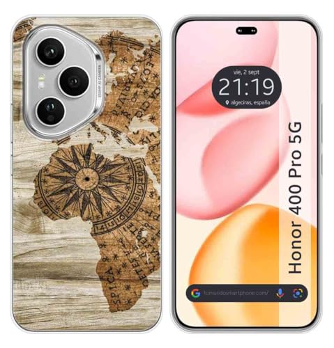 Funda Silicona para Huawei Honor 400 Pro 5G diseño Madera 07 Dibujos