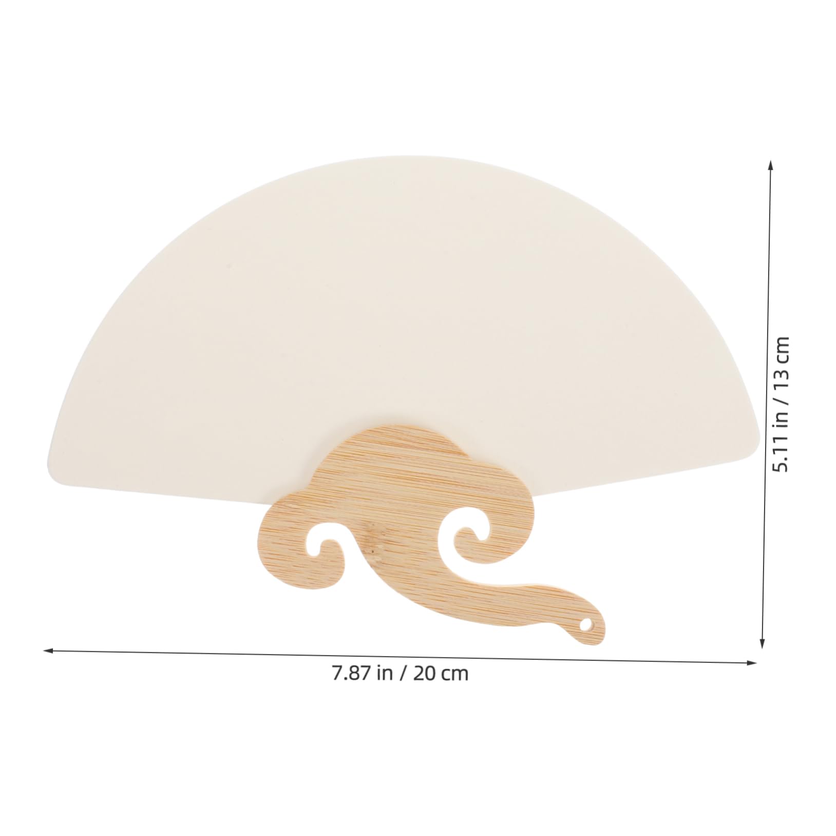 Angoily DIY Handmade Fan Paint Fan Material Bag Craft Hand Bulk DIY Lacquer Artistic Kit