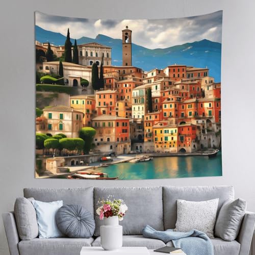 Tapisserie imprimée italienne JEJEA 152x130cm grand format déco