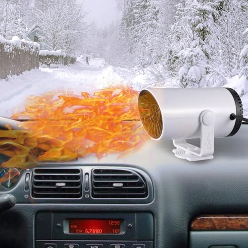 Portable 12V Car Heater, 2 in1 Fast Heating and Cooling