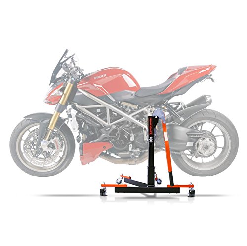 Accessori come protezione de motore o pedane modificate possono rendere inutilizzabile il supporto. Si prega di controllare prima dell'acquisto.