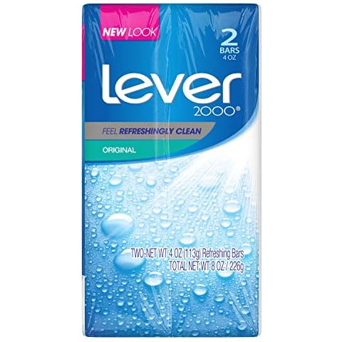 Lever 2000 Bar Soap, Original, 4 oz, 2 Bar Cover