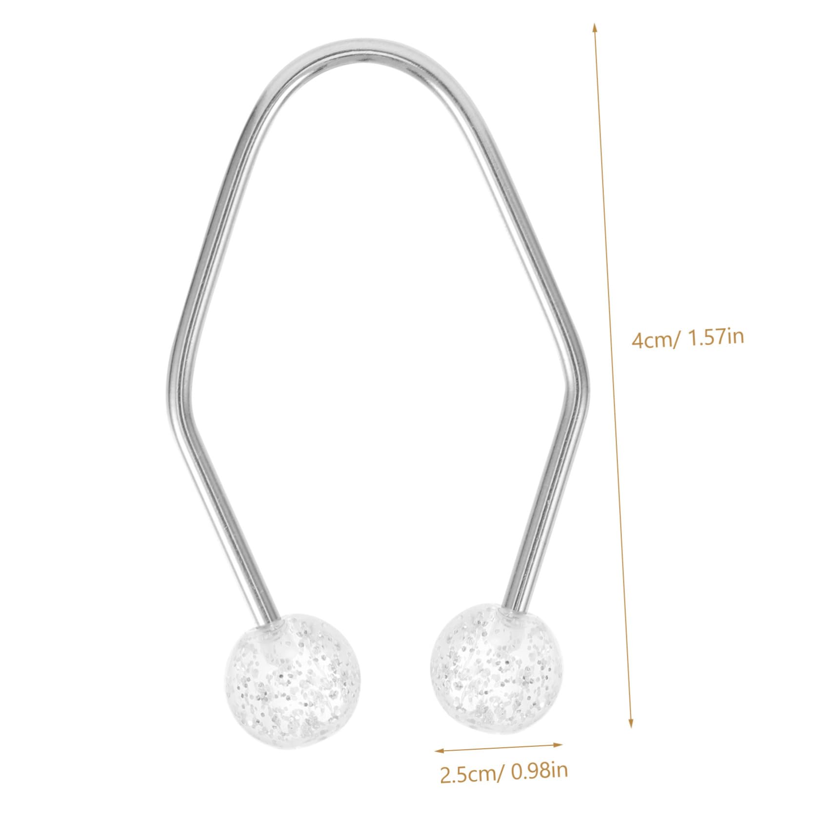 Outanaya Facial Dimple Trainer Dimples Maker for Cheeks 2pcs Stainless Steel Tools Facial Exerciser