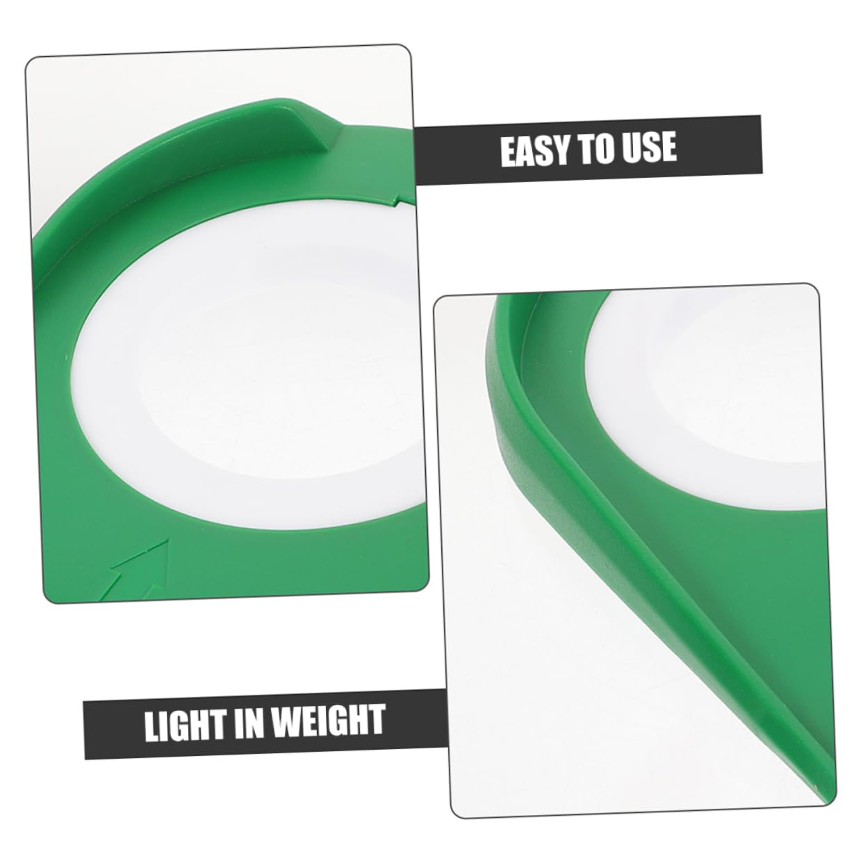 BESPORTBLE 9-Piece Plastic Golf Putting Cup Set Indoor/Outdoor Golf Training Aid Numbers Flags Improve Your Putting Accuracy