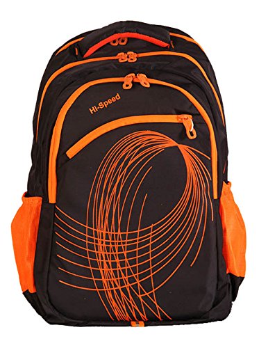 orange colour school bag