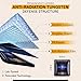 EMF Stickers Blocker Neutralize Shield Protection from Cell Phones cased and Electronic Devices WiFi 5G Tablets Laptops Computers TVs and Monitors (10Pcs Golden)