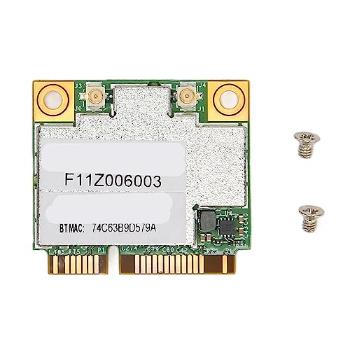 EBTOOLS MiniPCIE Network, AW CE123H BCM94352HMB miniPCIE Network Adapter, 1200Mbps 2.4G 5G Band, with Bluetooth 4.0, for Win7, 8, 10, 11, for OS X