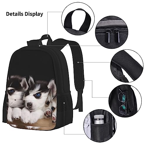 Sac à dos bandoulière réglable Lingge lot de 3 pièces ergonomique et léger - 5