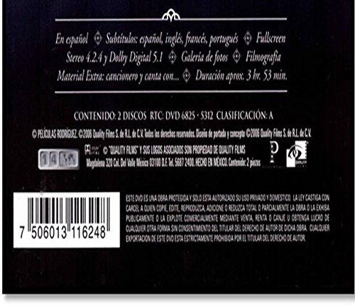 Vista 2 de Ay Jalisco No Te RajesEl Hombre de Papel Import NTSC Region 1 and 4 2-dvd set Jorge Negrete, Ignacio Lopez Tarso