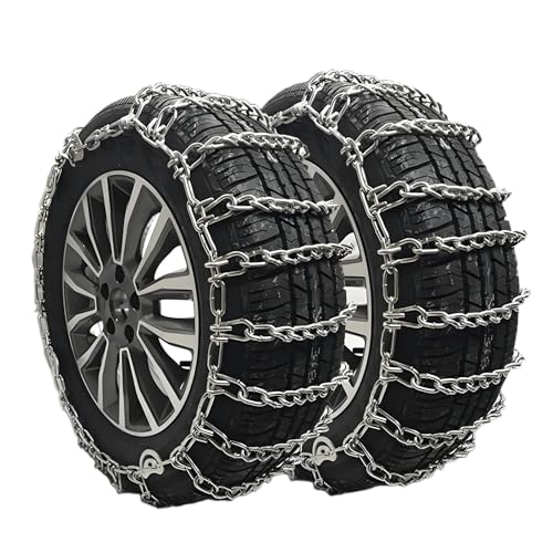 Cadenas de nieve para SUV universales de acero contra barro y nieve de invierno