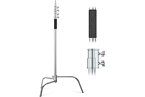 Hagibis Heavy Duty Adjustable C-Stands for Photography and Studio