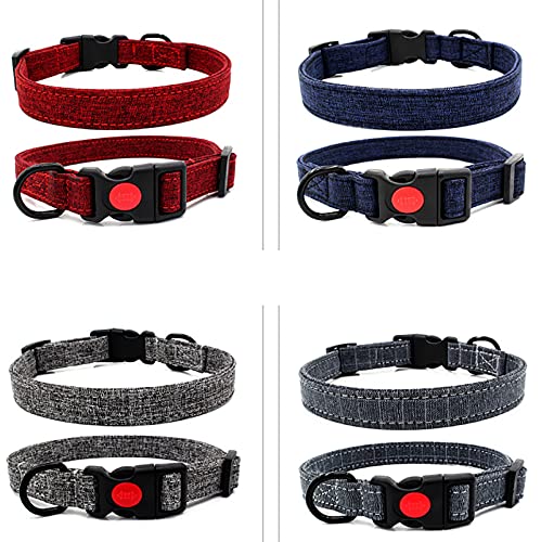MARMODAY Hundehalsband, aus Segeltuch, sehr hell, langlebig und bequem