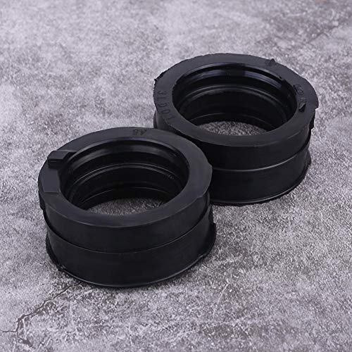 KSTE Ansaugmuffe, Vergaser Ansaugstutzen Kofferraumfuge, Vergaser Muffe, 2 Stück Motorrad-Vergaser Ansaugstutzen Kofferraumfuge for TDM 850 TDM 850 CHY-42