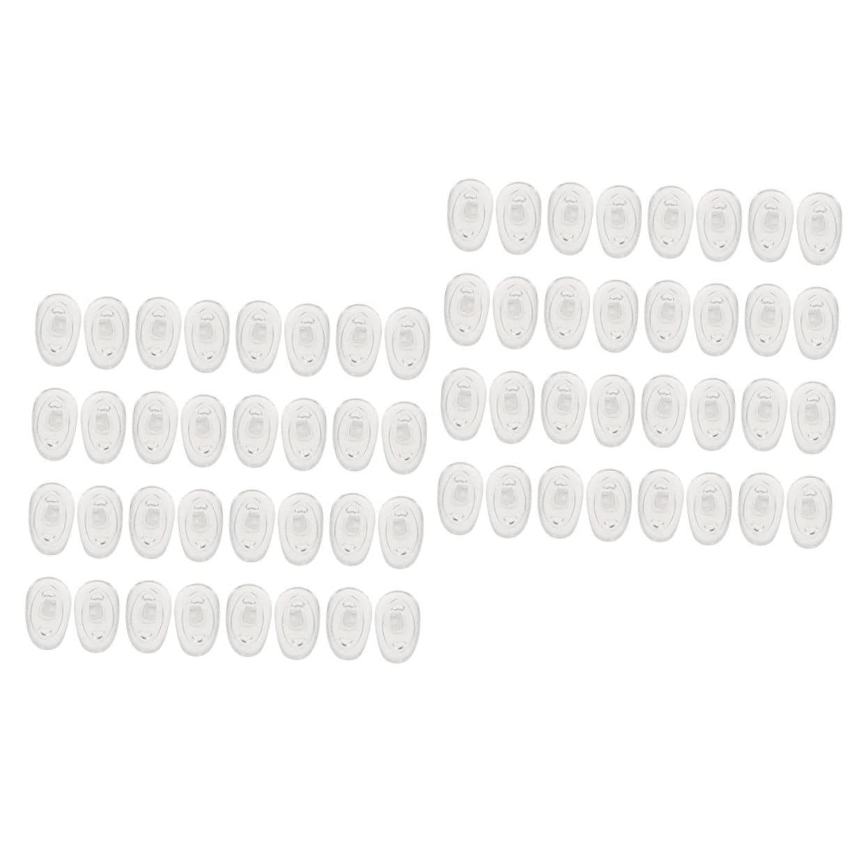 Healeved 500paires Coussinet Silicone Pour Lunettes De Antidérapants Pour Confort Optimal Accessoires Universels Pour Montures Lunettes De Soleil