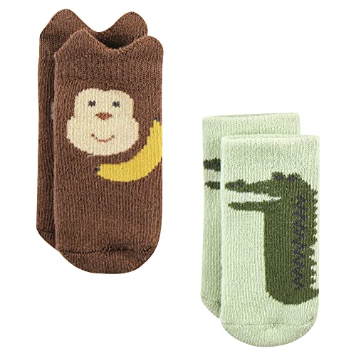 Image of Hudson Baby Baby 8-pack Cotton Rich Newborn and Terry Socks