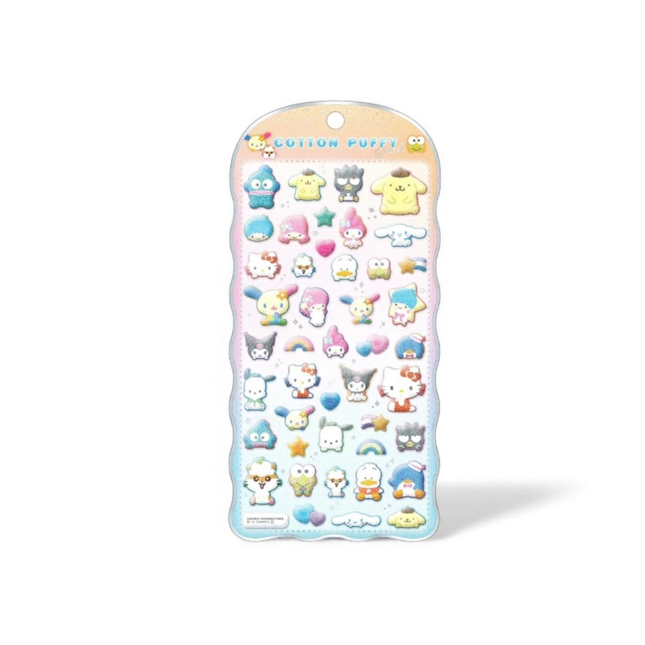 Amazon.co.jp: クラックス コットンパフィー シール キャラクターズ