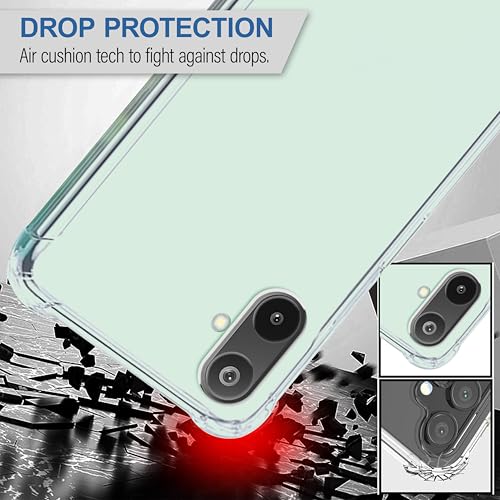 Image of CEDO Samsung Galaxy M06 / F06 (5G) Bumper Case | Soft Jel Flexible Thin Full Protection Shock Proof Clear TPU Back Case Cover for Samsung Galaxy M06 / F06 (5G) (Transparent)