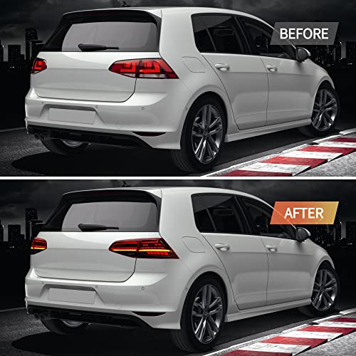 Feux arriere Golf 7.5 VLAND rouge look moderne pour vos trajets - 5