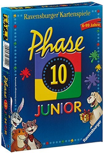 Preisvergleich Produktbild Phase 10 - Junior [German Version] by Ravensburger Spieleverlag