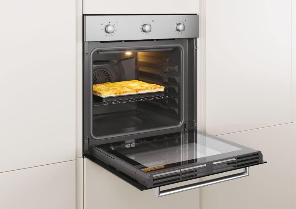 CANDY FCP602X Forno Elettrico da Incasso Ventilato, Capacità 65 Litri, Funzione Grill e Pizza, 8 Programmi, 59.5x59.5x56.8, Acciaio Inossidabile e Vetro,Nero, Classe A+ CANDY FCP602X Forno Elettrico da Incasso Ventilato, Capacità 65 Litri, Funzione Grill e Pizza, 8 Programmi, 59.5x59.5x56.8, Acciaio Inossidabile e Vetro,Nero, Classe A+