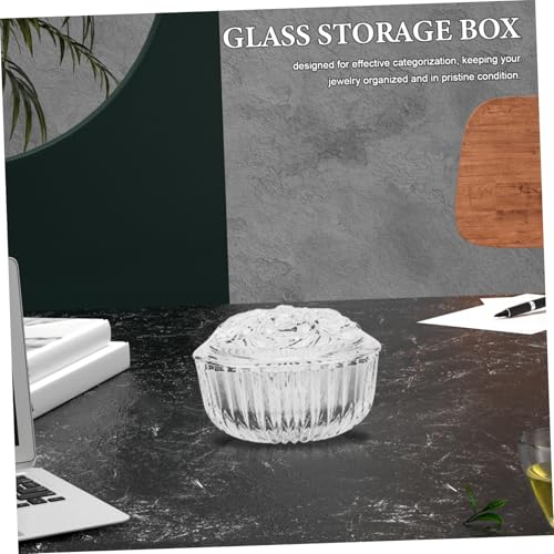 Boîte à bijoux verre sur la coiffeuse pour sublimer vos bagues
