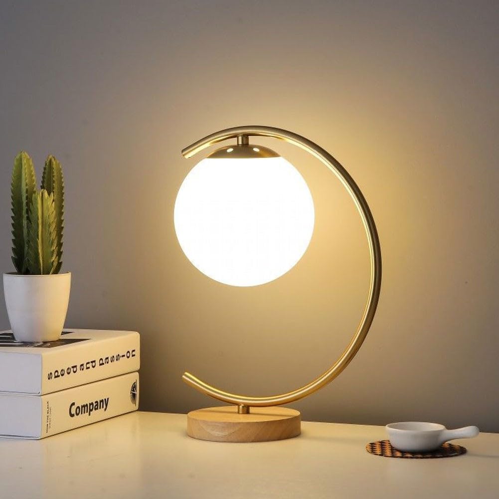 Luce Notturna Lampada da Comodino per Camera da Letto, Interruttore tattile, Illuminazione a LED a Tre Colori, Adatta per Camera da Letto e Ufficio