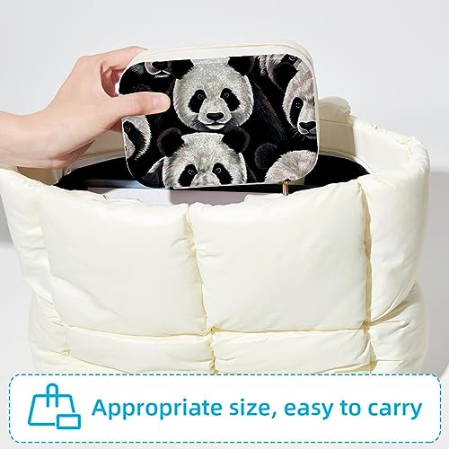 Boîte à bijoux portable Panda pour voyage et rangement bagues - 6