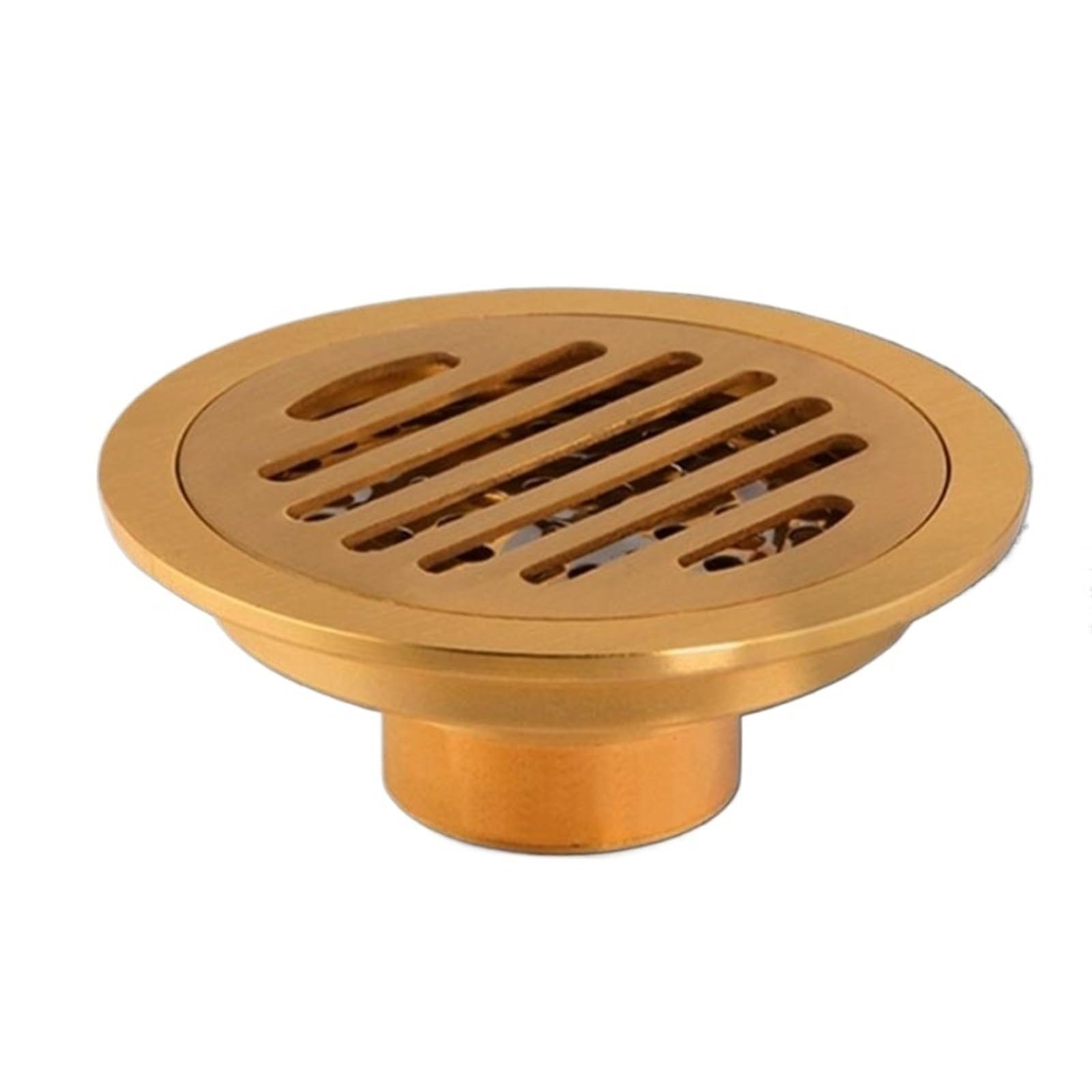 Gulley Grid 10 CM Brass Round Floor Drain Cover Shower Waste Drainer Grate(COLOR3)