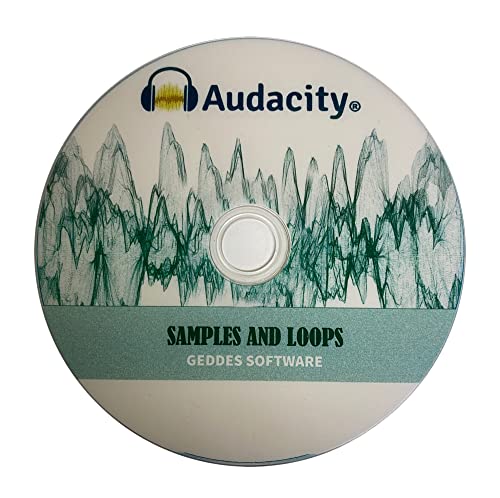 Generic Audacity® 2023 Newest Professional Pro Audio Music Recording Editing Software For Win 10,8,7,*Vista* And Xp Mac Os X Linux Including Bonus Loops And Samples Collection thumb #1