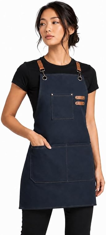 ChefsCloset Cotton Elmwood Cross Back Apron