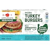 Applegate, Frozen Organic Turkey Burgers, 1 lb