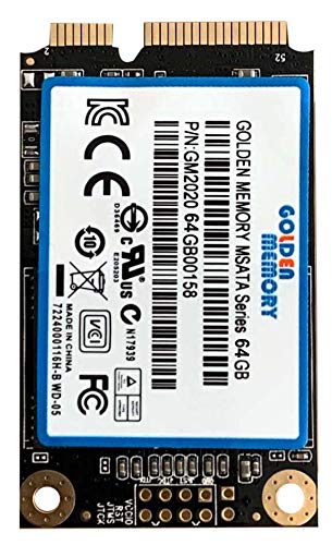 Golden Memory 64GB MSATA Internal Solid State Drive for Table PC (B08KHC2VW7) Amazon Price History, Amazon Price Tracker