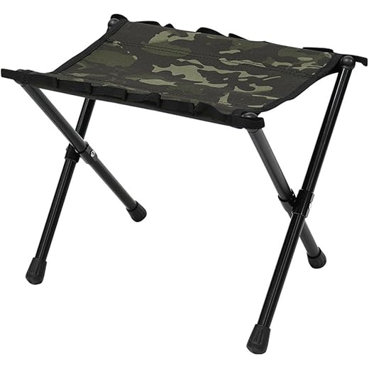 Calandis Folding Stool Portable Camouflage Black