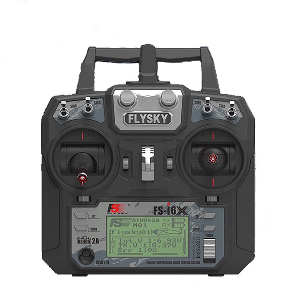 Trasmettitore e Ricevitore 2.4GHz 10CH RC per FPV RC Racing Quadcopter RC Boat Racing Drone - modalità Mano Sinistra