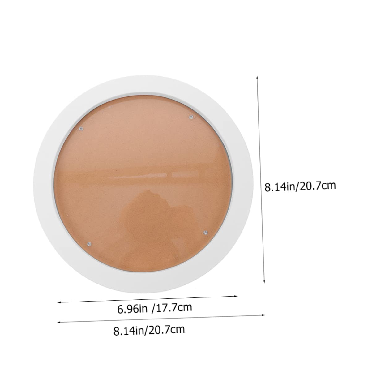 Garneck Embroidery Frames for Display Circle Embroidery Hoop Wooden Craft Wall Art Home Decor Elegant Present