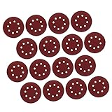 MAGICLULU 100pcs Round Sanding Discs Flocking Polishing Grits for Grinding Compatible with Various Materials for Woodworking and Industrial Use