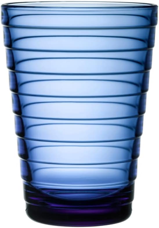 Iittala1066653 Aino Aalto Highball Pair Set (2 Pieces), Ultramarine Blue
