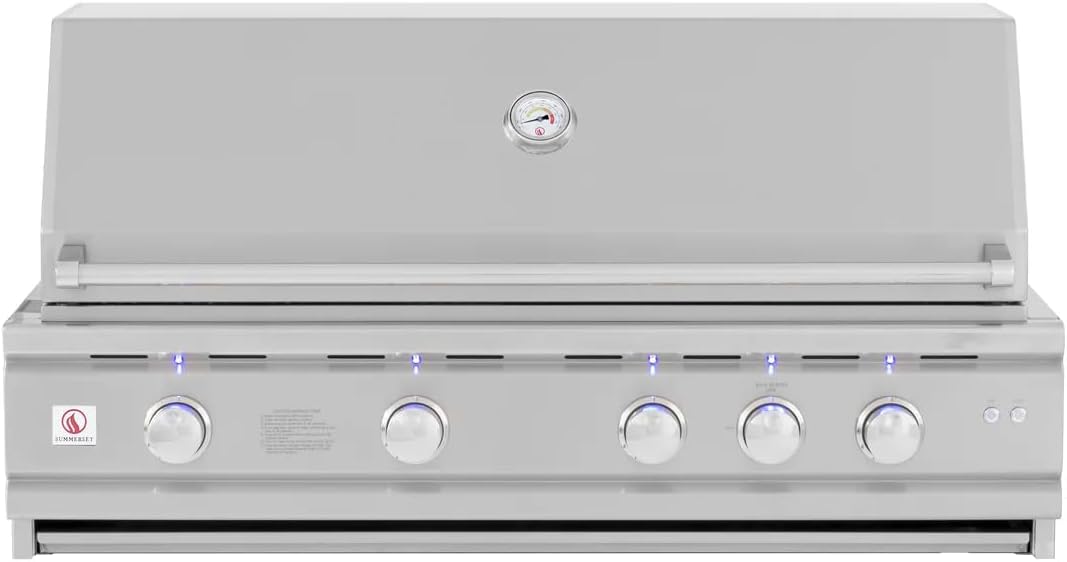 Summerset TRL Deluxe Series Built-In Gas Grill (TRLD44-NG), 44-Inch, Natural Gas