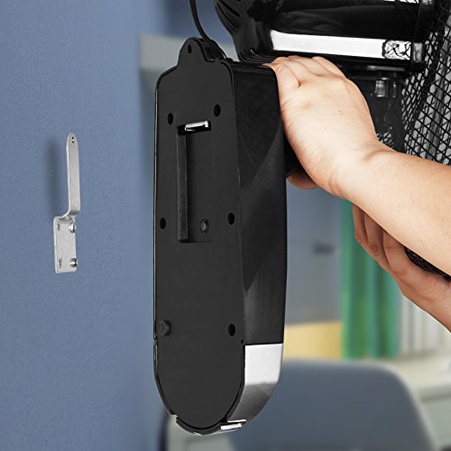 Duronic FN55 BK Wandventilator, 60 W, 5 bladen van 40 cm, oscillerende kop met timer, 3 snelheden, afstandsbediening, krachtige en stille motor, uittrekbare wandhouder, direct demonteerbaar - Image 7