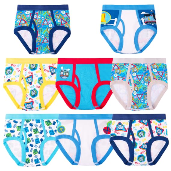 Licensed Boys Underwear - Mickey Mouse Blaze Cars Paw Patrol Marvel Toy Story 8-Pack Toddler Little Kid Big