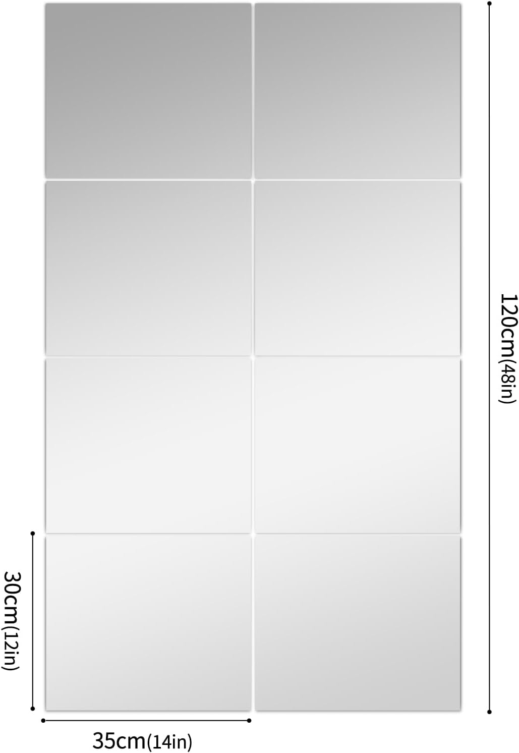 Reflect Your Style: HD Glass Frameless Full Length Mirror Tiles Review